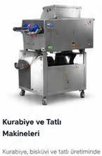 Kurabiye ve tatli makineleri
